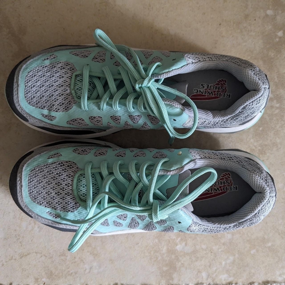 Red Wing Athletic Shoes in Mint and Gray